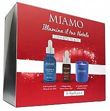 Парфумерія, косметика Набір - Miamo Longevity Plus Fill & Lift Natale 2021 (ser/30ml + ser/10ml + candle/1pcs)