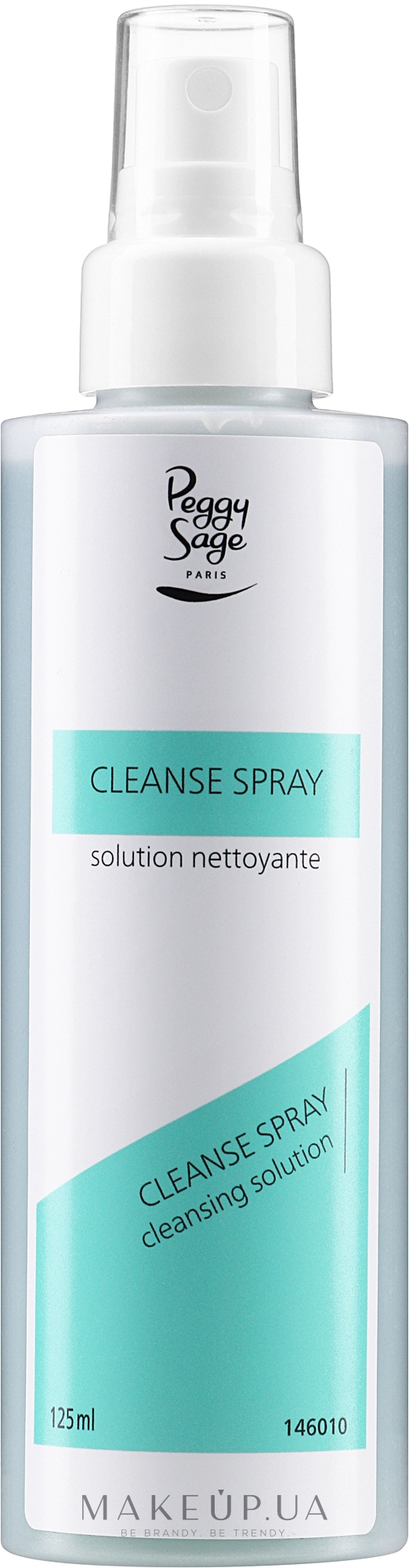 Очищающий спрей для рук, ногтей - Peggy Sage Cleansing Solution — фото 125ml