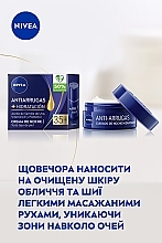 Нічний крем проти зморщок + зволоження 35+ - NIVEA Anti-Wrinkle + Hydration Night Cream — фото N8