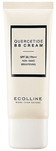 Тональний зволожувальний BB-крем з SPF 30/PA++ - Ecolline Quercetide BB Cream SPF 30/PA++ — фото N1