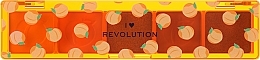 Палетка теней для век - I Heart Revolution Mini Match Palette Peach Please — фото N2