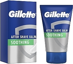 Парфумерія, косметика Бальзам після гоління "Заспокійливий з алое вера" - Gillette Series After Shave Balm Soothing With Aloe