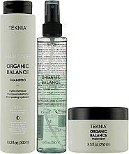 Духи, Парфюмерия, косметика УЦЕНКА Набор - Lakme Teknia Organic Balance (shm/300ml + mask/250ml + oil/200ml) *