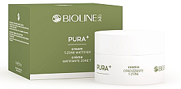 Парфумерія, косметика Крем матувальний для обличчя та шиї - Bioline Jato Pura+ Cream T-Zone Mattifier