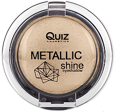 Парфумерія, косметика Тіні для повік - Quiz Cosmetics Metallic Shine Eyeshadow