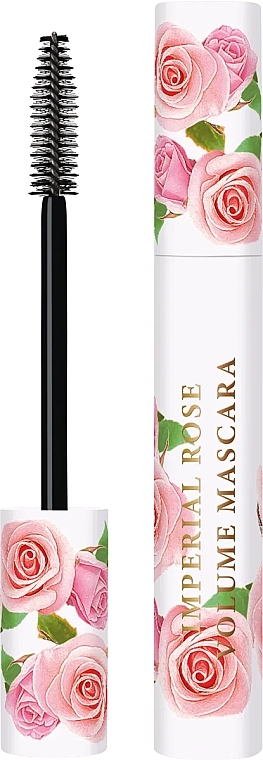 Тушь для ресниц с ароматом розы - Dermacol Imperial Rose Volume Mascara — фото N1