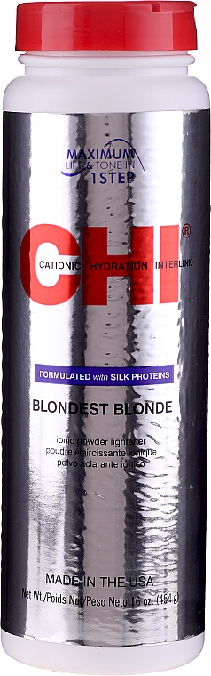 Пудра для осветления волос - CHI Blondest Blonde Powder Lightener — фото N3