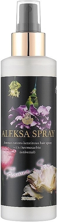 Aleksa Spray - Ароматизований кератиновий спрей для волосся AS28 — фото N3
