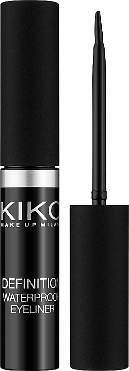 Водостойкая подводка для глаз - Kiko Milano Definition Waterproof Eyeliner — фото N1