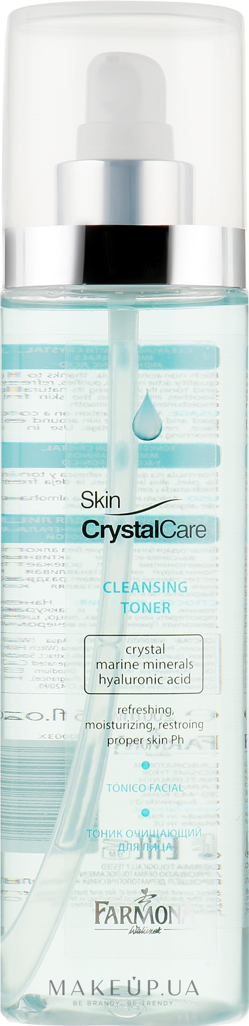 Очищуючий тонік для обличчя - Farmona Crystal Care Cleansing Toner — фото 200ml