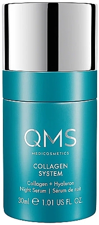 Коллагеновая ночная сыворотка для лица - QMS Collagen Night Serum — фото N1