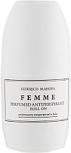 Кульковий антиперспірант - Federico Mahora 33 Femme Perfumed Antiperspirant Roll-On — фото N1