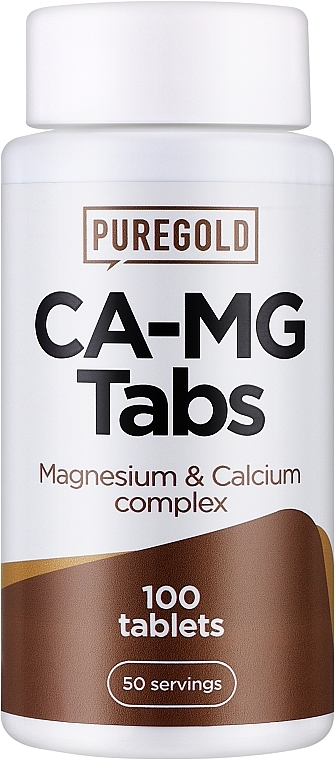 Диетическая добавка "Кальций-магний", капсулы - PureGold Ca-Mg — фото N1