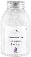 Минеральная соль для ванны "Лаванда" - Kanu Nature Lavender Mineral Bath Salt — фото N1