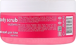 Цукровий скраб для тіла "Малина" - Bioton Cosmetics Spa & Aroma Sugar Body Scrub Raspberry — фото N2