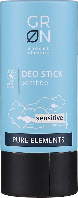 Дезодорант-стік без запаху, для тіла - GRN Pure Elements Sensitive Deo Stick — фото N1