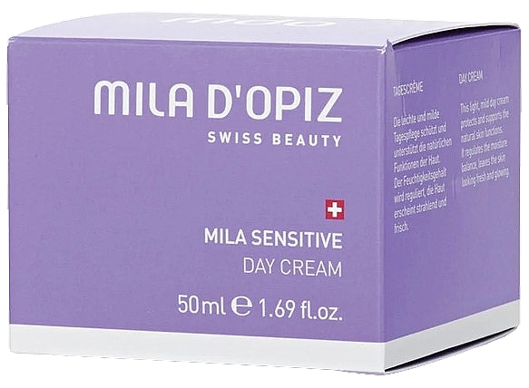 Денний крем для обличчя - Mila D’Opiz Sensitive Day Cream — фото N2