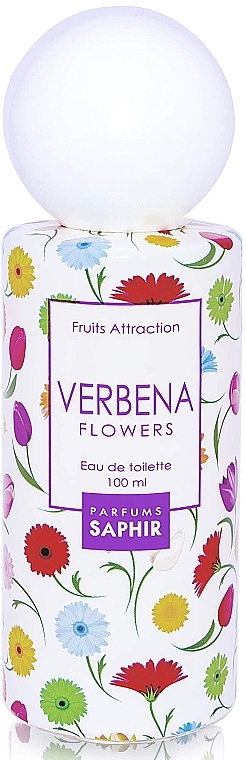 Saphir Fruit Attraction Verbena Flowers - Туалетная вода — фото N1