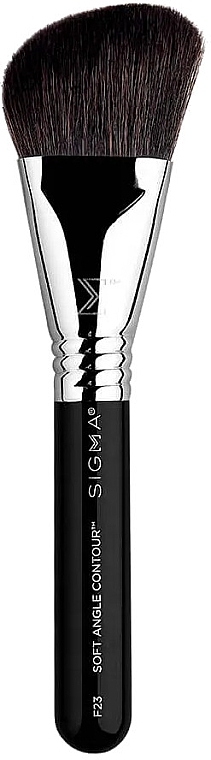 Кисть для румян и бронзера - Sigma Beauty F23 Soft Angle Contour Brush — фото N1