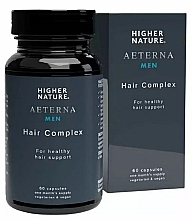 Парфумерія, косметика Дієтична добавка, 60 шт. - Higher Nature Aeterna Gold Men Hair Complex