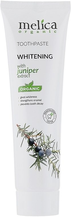 УЦІНКА Зубна паста з екстрактом ялівцю - Melica Organic * — фото N1