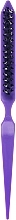 Парфумерія, косметика Щітка для волосся стайлінгова CS299V, 22 см, фіолетова - Cosmo Shop Hair Brush Violet