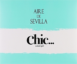 Парфумерія, косметика Instituto Espanol Aire de Sevilla Chic - Набір (edt/150ml + b/cr/150ml + sh/gel/150ml)