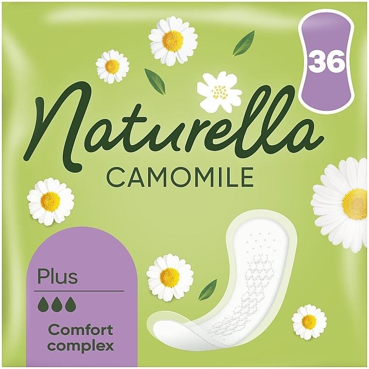 Щоденні прокладки, 36 шт. - Naturella Camomile Normal Plus