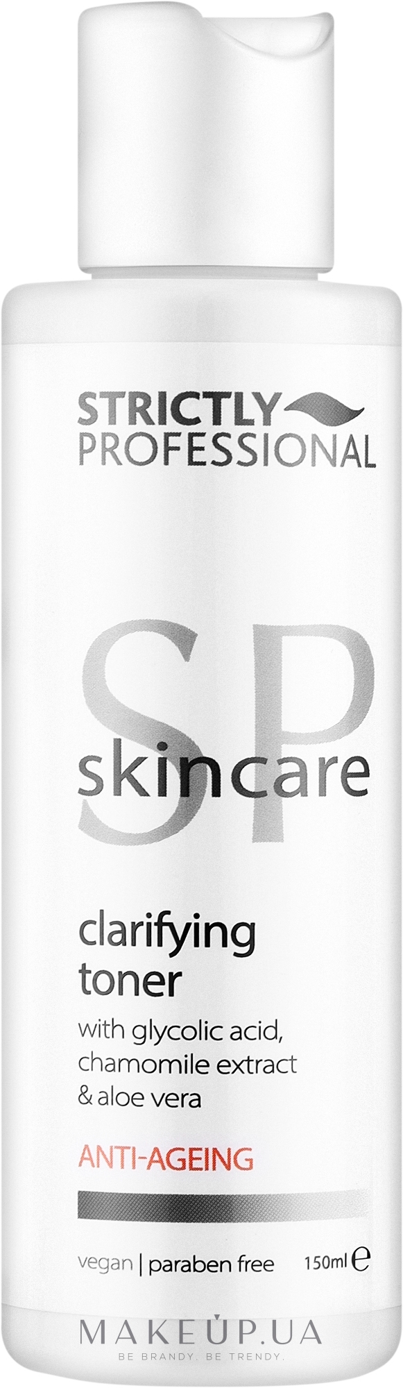 Тоник для лица - Strictly Professional SP Skincare Anti-ageing Clarifying Toner — фото 150ml