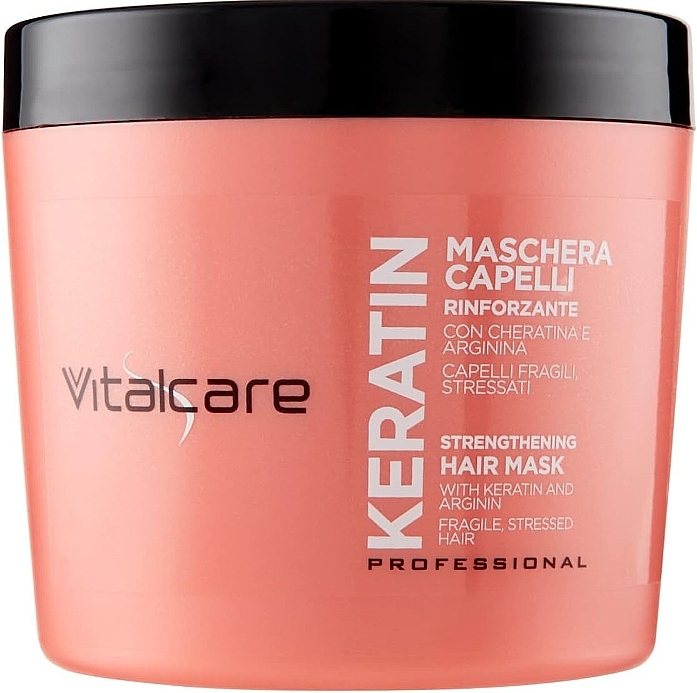 Маска с кератином и аргинином для волос - Vitalcare Professional Keratin Hair Mask — фото N2
