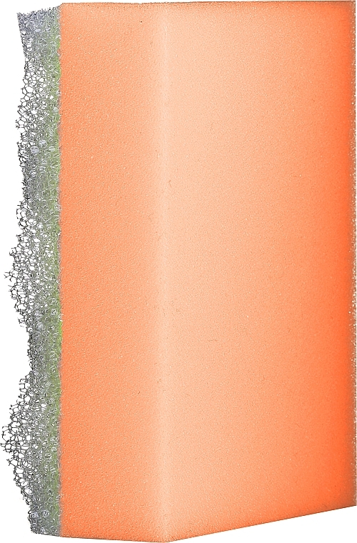 Банна губка для тіла, помаранчева - Bratek — фото N1