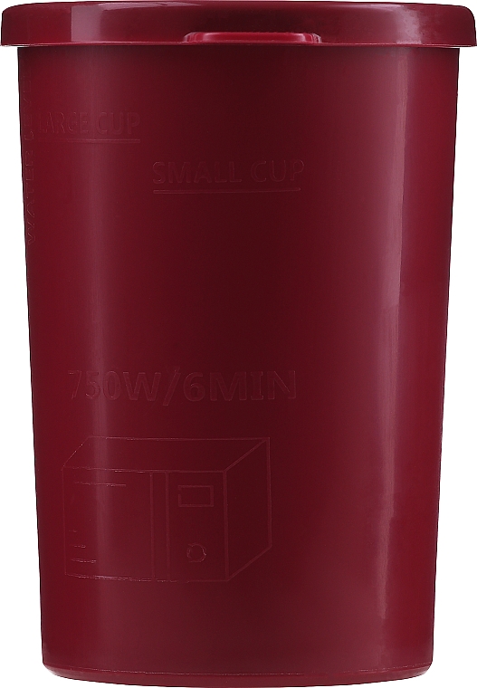 Контейнер для дезінфекції менструальної чаші, бордовий - Yuuki Menstrual Cup — фото N3