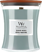 Ароматична свічка у склянці - WoodWick Candle Seaside Neroli — фото N1