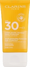 Духи, Парфюмерия, косметика Солнцезащитный крем от морщин - Clarins Youth-Protecting Sunscreen SPF 30