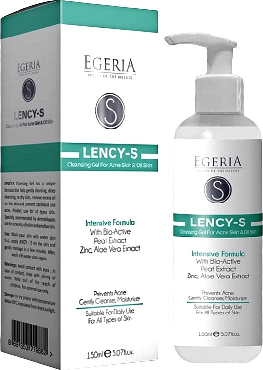 Очищувальний гель для проблемної шкіри - Egeria Lency-s Cleansing Gel — фото N1