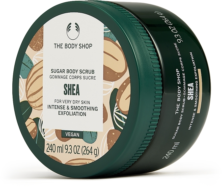 Скраб для тіла "Ші" - The Body Shop Shea Exfoliating Sugar Body Scrub — фото N4