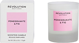 Парфумерія, косметика Ароматична свічка "Гранат і інжир" - Makeup Revolution Pomegranate & Fig Scented Candle