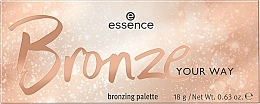 Палетка бронзеров - Essence Bronze Your Way Bronzing Palette — фото N2