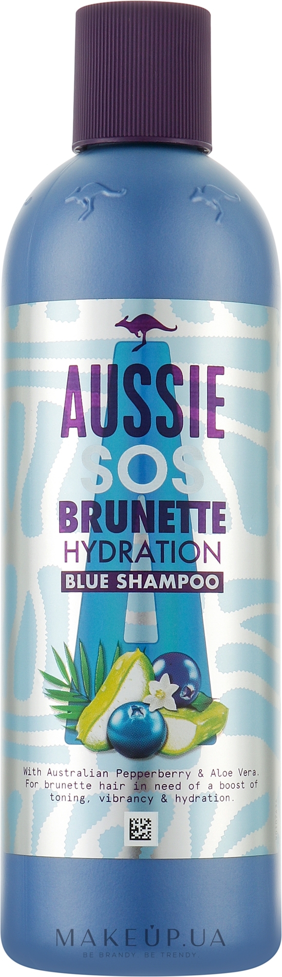 Шампунь для темных волос - Aussie SOS 3 Minute Miracle Shampoo Brunette — фото 290ml