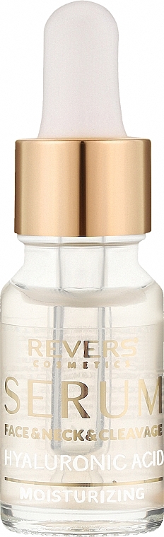 Зволожувальна сироватка з гіалуроновою кислотою - Revers Moisturizing Serum 4D Hyaluronic Acid — фото N1