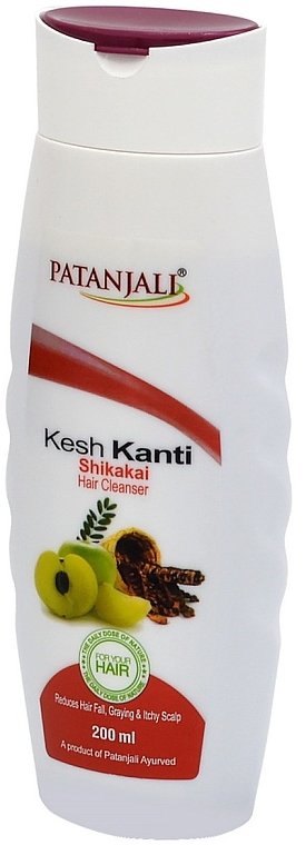 Шампунь для волосся "Шикакай" - Patanjali Kesh Kanti Shikakai Hair Cleanser — фото N3