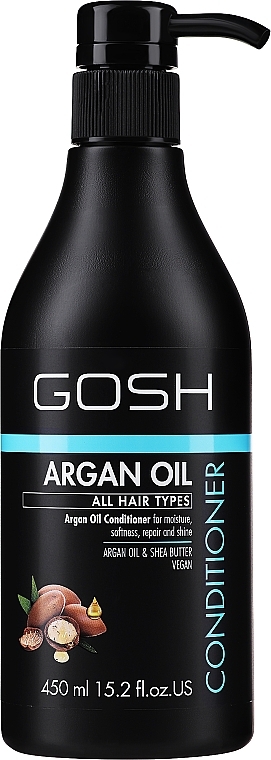 Кондиционер для волос с аргановым маслом - Gosh Copenhagen Argan Oil Conditioner — фото N3