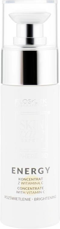 Сыворотка-концентрат с витамином С - Floslek Skin Care Expert Sphere-3D Concentrate Serum With Vitamin C — фото N2