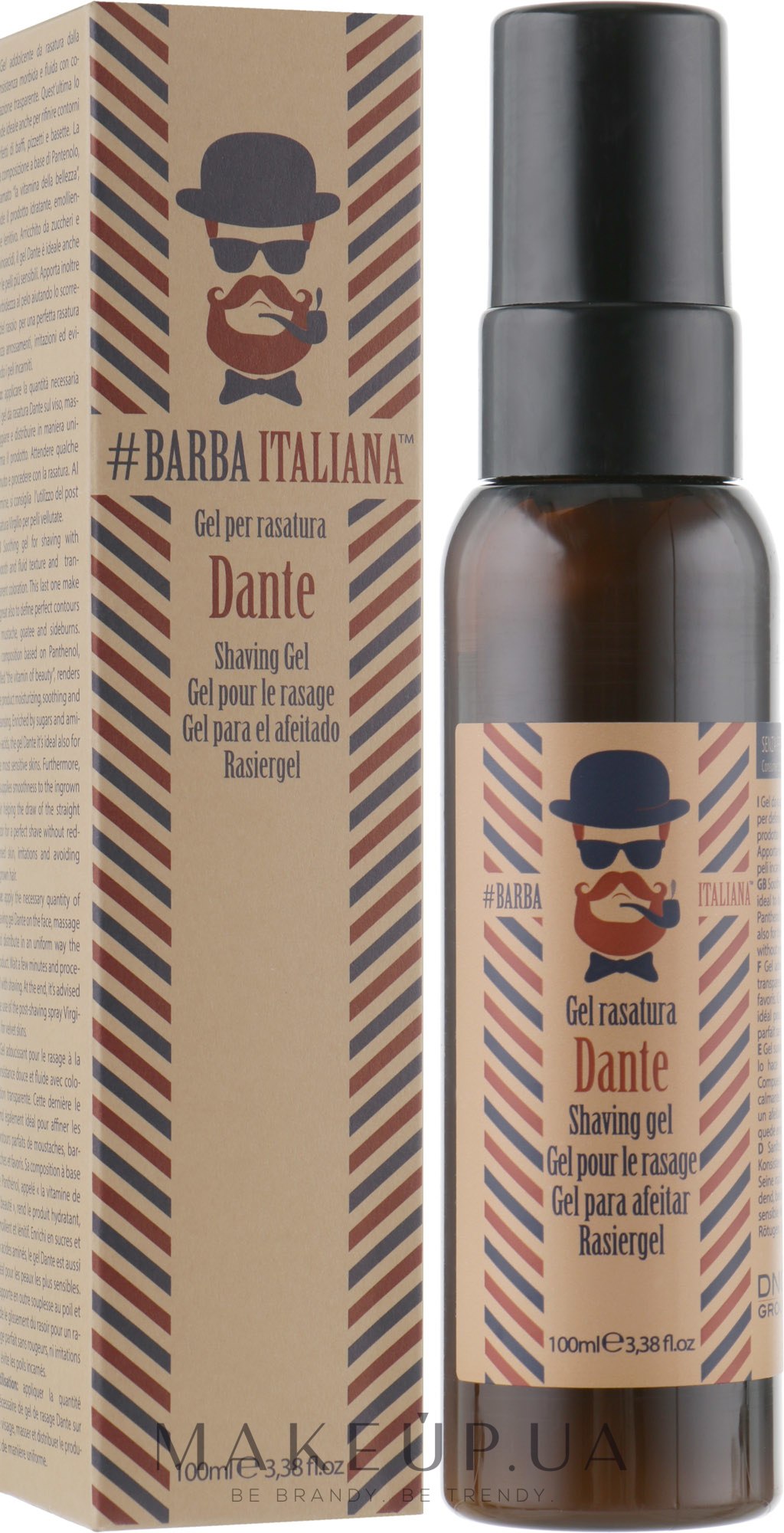 Гель для гоління - Barba Italiana Dante — фото 100ml