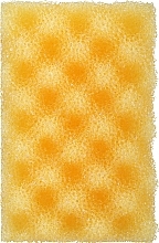 Губка для тела массажная антицеллюлитная, желтая - Sanel Stop Cellulit — фото N1