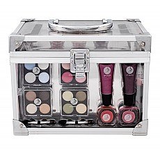 Духи, Парфюмерия, косметика Набор для макияжа - MAKEUP Trading Crystal Beauty Train Case Transparent