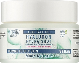 Парфумерія, косметика Крем-гель для нормальної та жирної шкіри обличчя - Victoria Beauty Hyaluron Hydra Shot