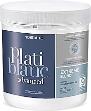 Пудра для интенсивного осветления волос - Montibello Platiblanc Advanced Extreme Blond — фото N2