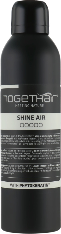 Тонік-спрей для блиску та азхистцу волосся  - Togethair Shine Air — фото N1