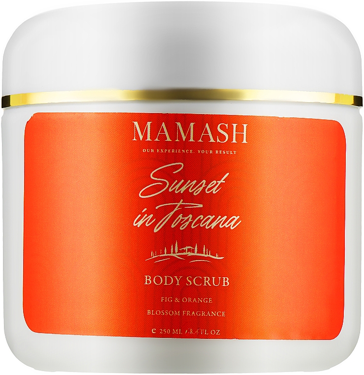 Скраб для тіла з цінними оліями - Mamash Sunset In Toscana Body Scrub — фото N1